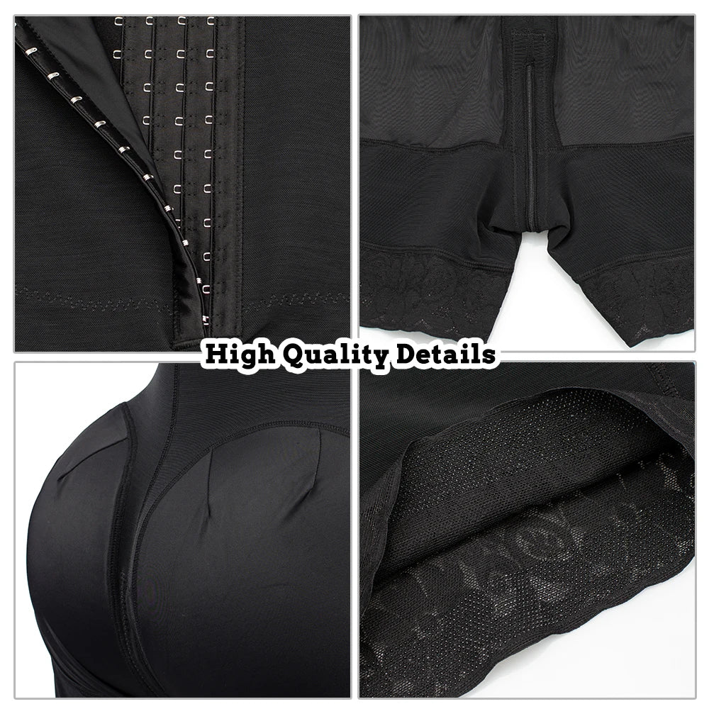 Fajas Colombianas Corset Girdles High Compression Shaper Post Surgery Modeling Sheath Stage 2 Shapewear Women Control Garment