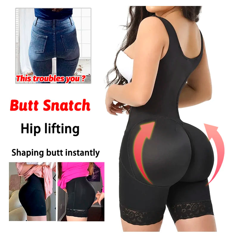 Fajas Colombianas Corset Girdles High Compression Shaper Post Surgery Modeling Sheath Stage 2 Shapewear Women Control Garment