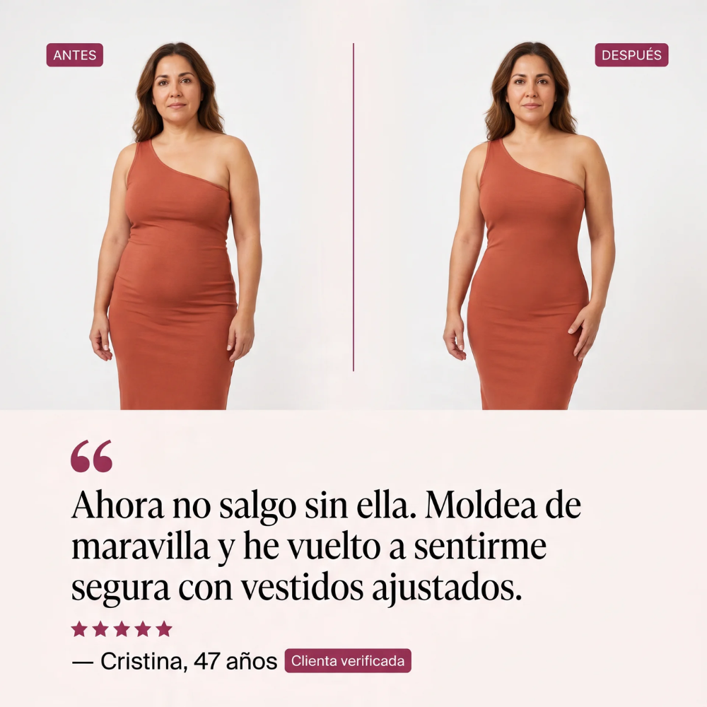 Braga Moldeadora Alta Sin Costuras — Control 360°