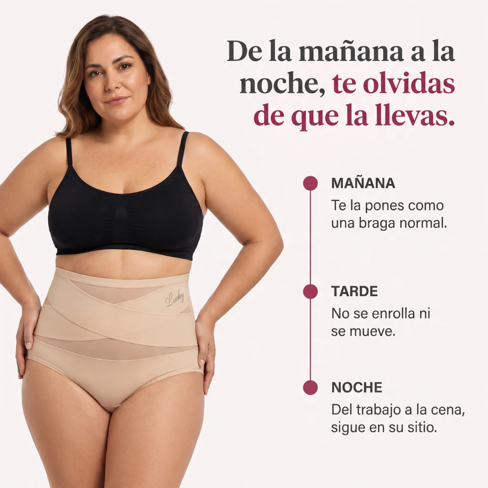 Braga Moldeadora Alta Sin Costuras — Control 360°