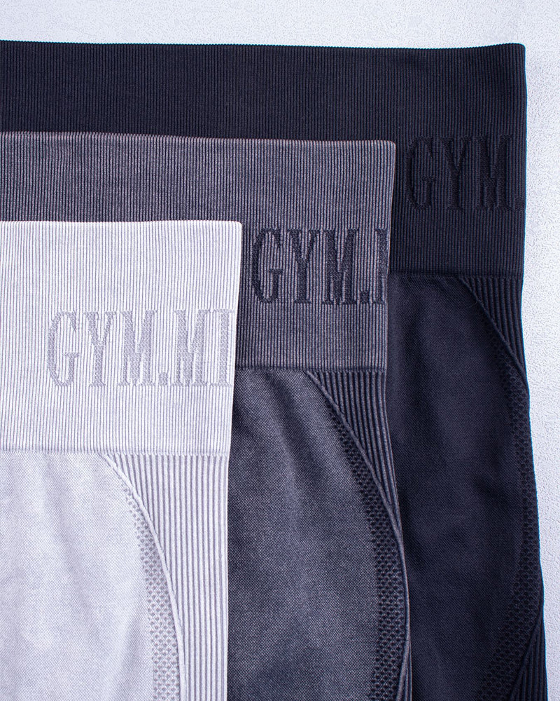 Leggings de yoga de talle alto, sin costuras, de secado rápido y que realzan las caderas.