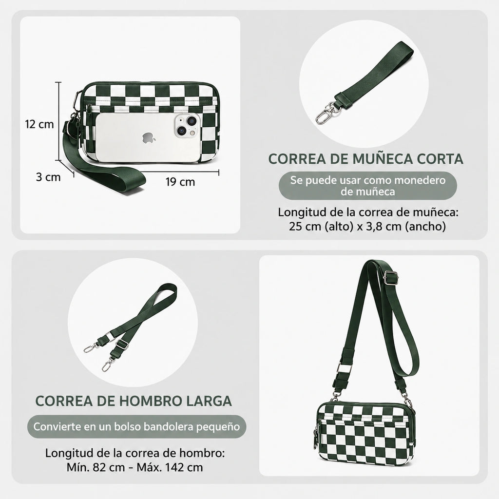 Auror Dúo - cartera bandolera